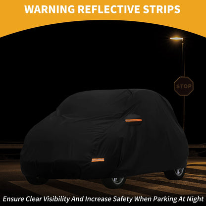 Car Cover / 1x / Waterproof All Weather 190T-PU with Zipper for Toyota Aygo X