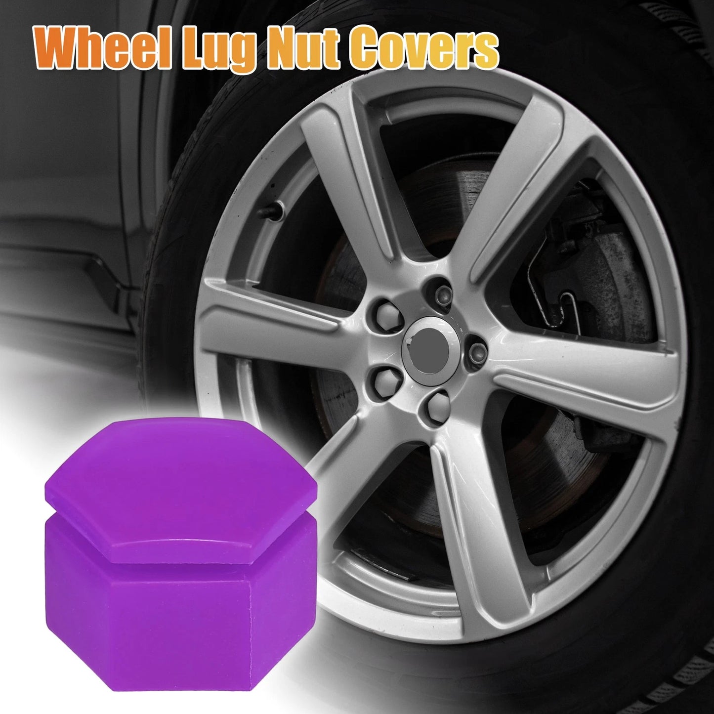 20 Pcs 22mm Wheel Lug Nut Cover for Land Rover Range Rover Sport (2006–2013)