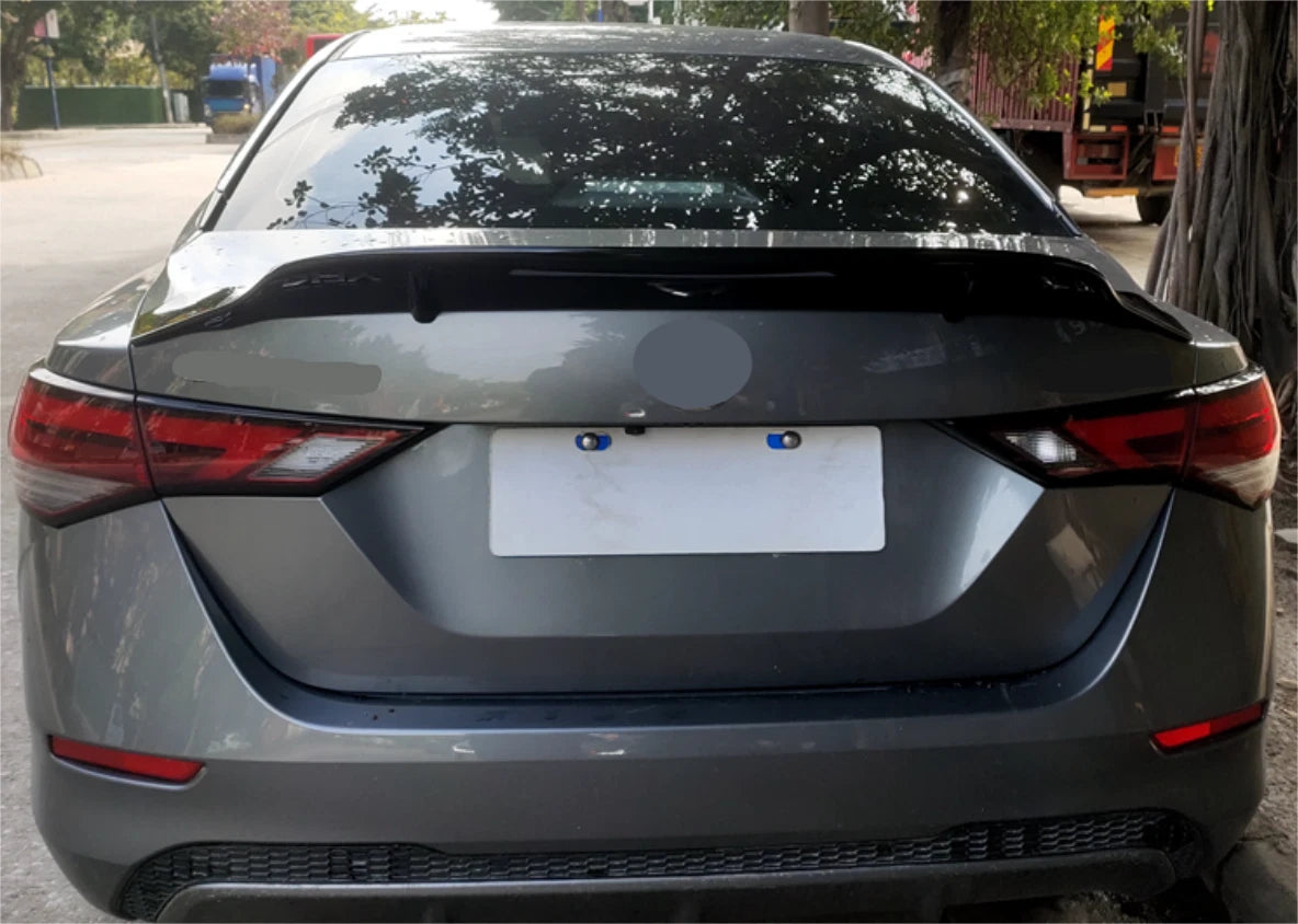 Rear Boot Spoiler Wing for Nissan Sentra 2020-2024 Glossy Black (2020-2024)