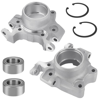 2 x Wheel Bearing Carrier & Bearings for Polaris RZR XP Turbo (2017–2021)