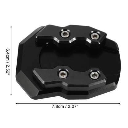 Kickstand Plate Pad for Honda Adv-160 2022 Black with Wrench