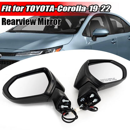 Power Mirror Assembly Black for Toyota Corolla Sedan (2020-2022)