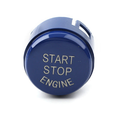 Blue Engine Start Stop Switch Button Cover for BMW F10 F15 F16 F22 (2011-2019)