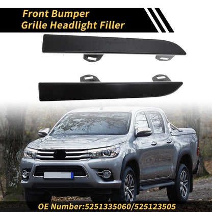 Front Bumper Grille Headlight Filler for Toyota Tacoma (2001-2004)