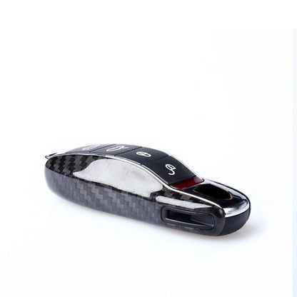 Carbon Fiber Key Case Cover for Porsche Panamera (2010-2016)