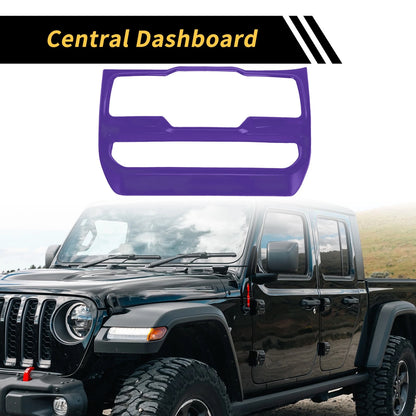 Dashboard Center Control Panel Cover for Jeep Wrangler (2011-2018)