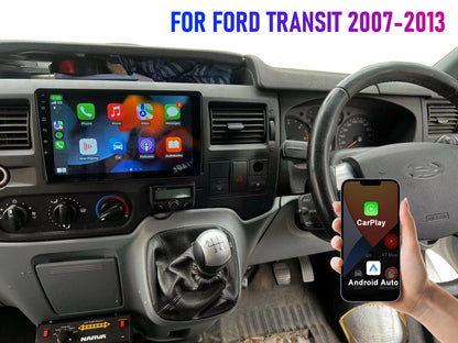 9" Wireless CarPlay Android Auto Stereo for Ford Transit (2007-2013)