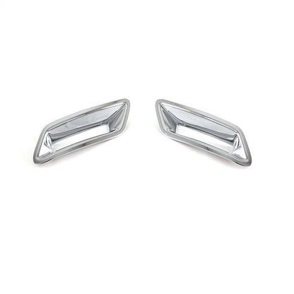 Chrome Rear Fog Light Lamp Covers for Nissan Rogue (2021-2023)