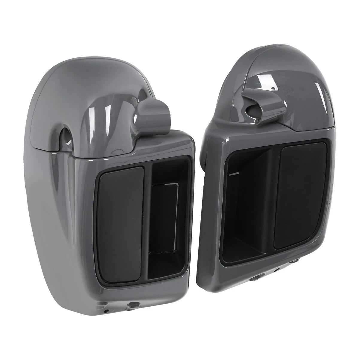 Vented Speaker Pods for CVO Street Road Glide (2018) - Gunship Gray