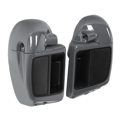 Vented Speaker Pods for CVO Street Road Glide (2018) - Gunship Gray
