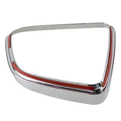 Chrome Rearview Mirror Rain Eyebrow Covers for Tesla Model Y (2020-2021)