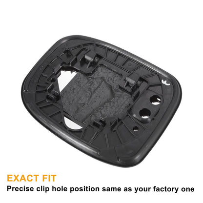 Left Right Mirror Glass Pair w/ Back Non-heated for Honda Model