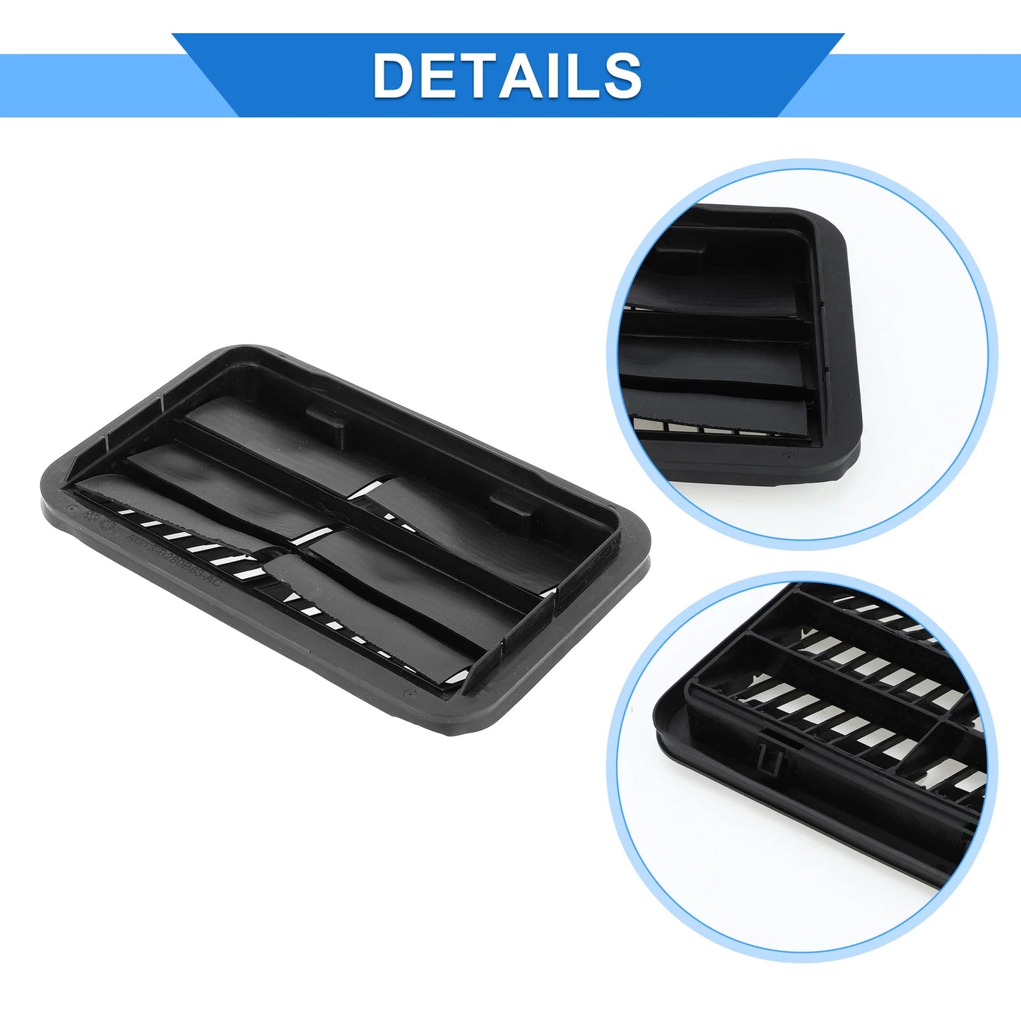 A/C Outlet Air Vent Panel for Ford Fusion (2013-2020) Black