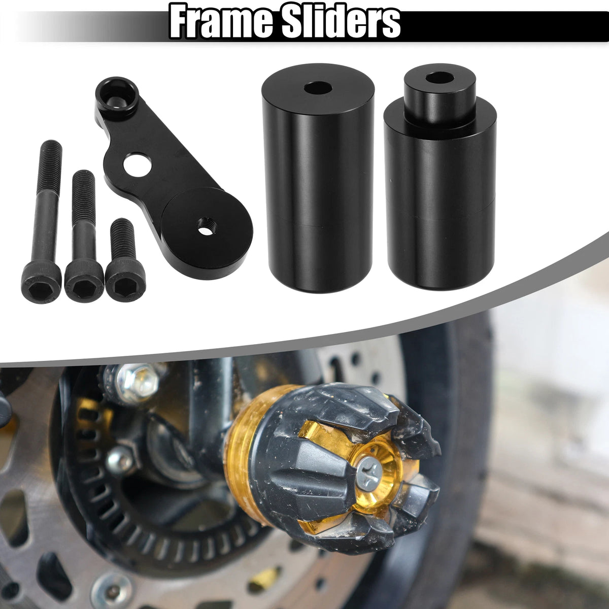Frame Sliders Fairing Guard Crash Protectors for Suzuki GSX-R 600 (2006-2023)
