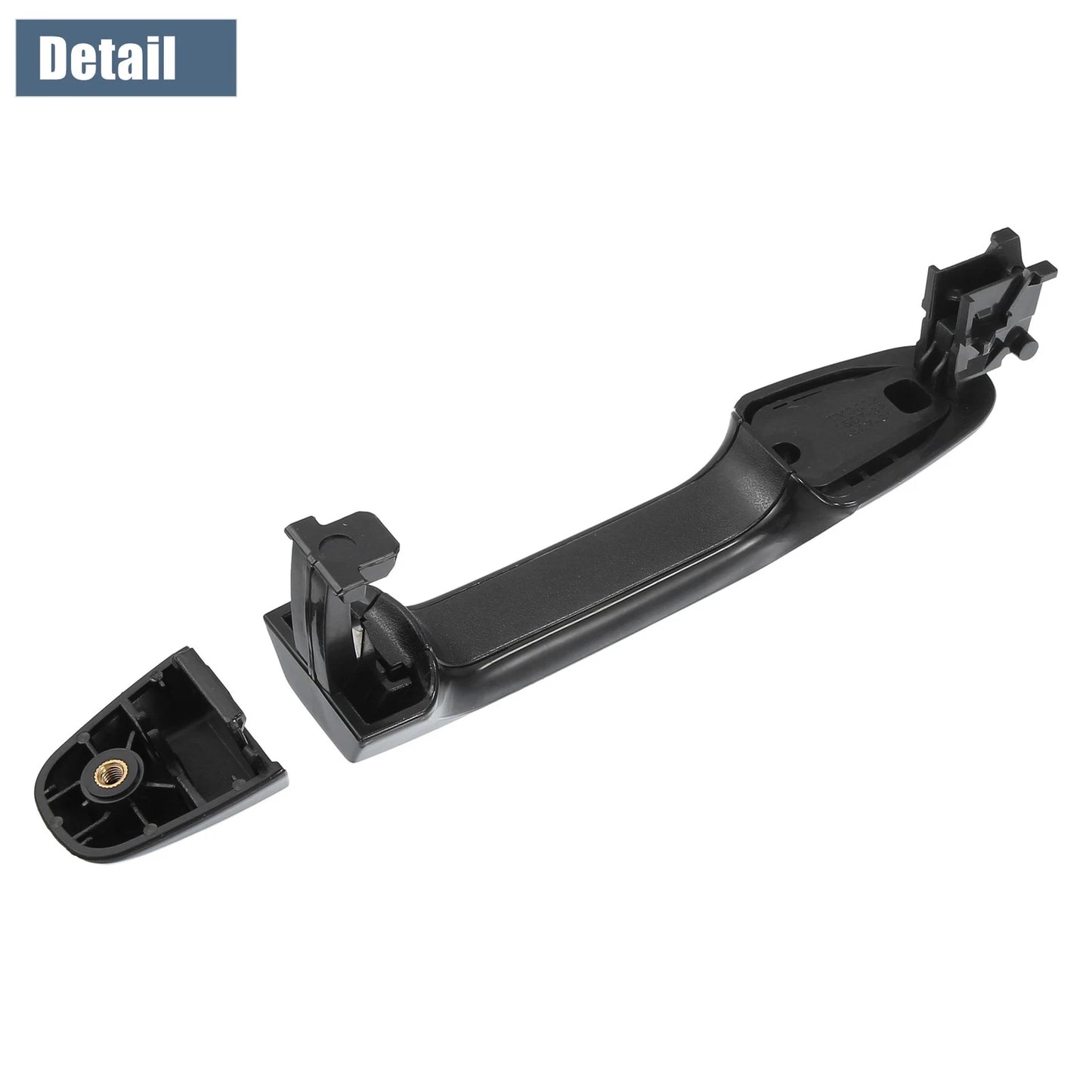 Exterior Door Handle Set for Toyota Camry 2012-2017 Black 2 x Handles