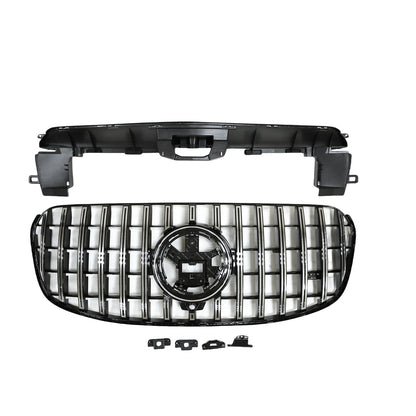 Front Bumper Grille Cover for Mercedes Benz X167 GLS450 500 580 (2024)