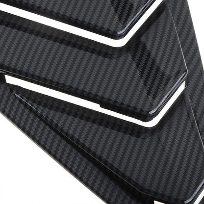 Carbon Side Vent Window Scoop Louver Cover Trim for 2022 Honda Civic 11th 2x