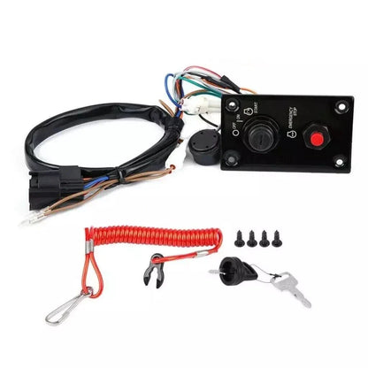 Ignition Key Switch Panel for Suzuki Outboard Single Engine