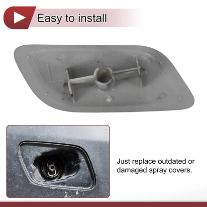 Front Left Washer Nozzle Cover for Lexus LX570 (2008-2011) - Unpainted 1 x Cap