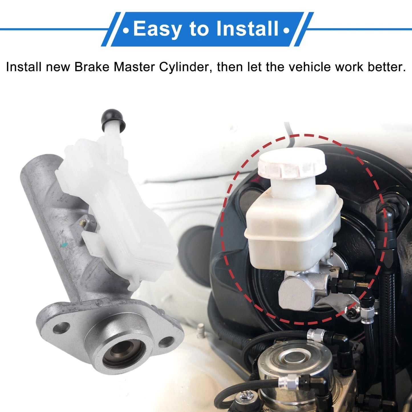 Brake Master Cylinder with Reservoir for Honda Odyssey (2005-2008)