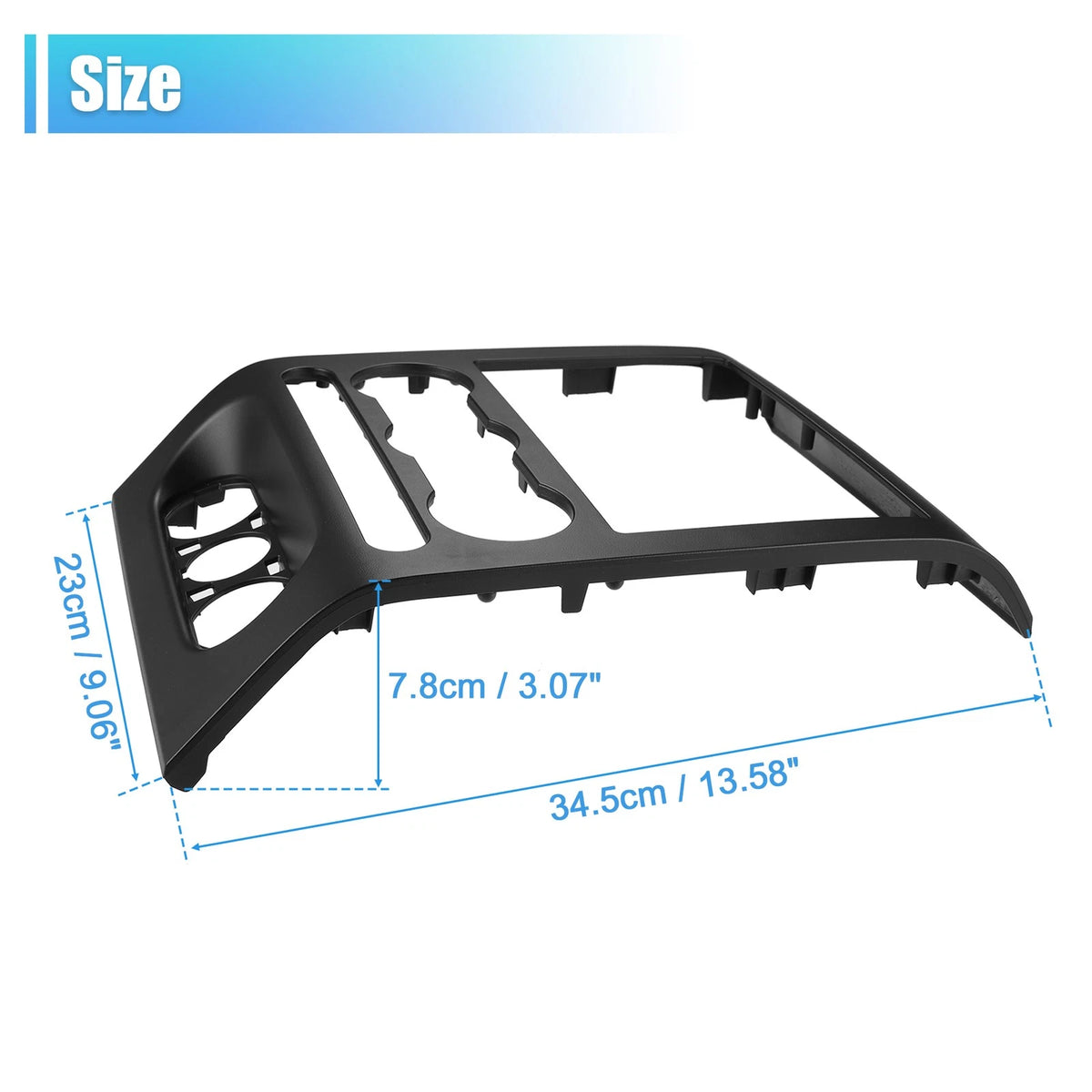 Dash Radio Bezel Center Trim Cover for Ford F150 (2004-2008)
