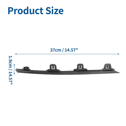 Front Grille Trim Grill Lower Hood Bumper Grille for Toyota Black