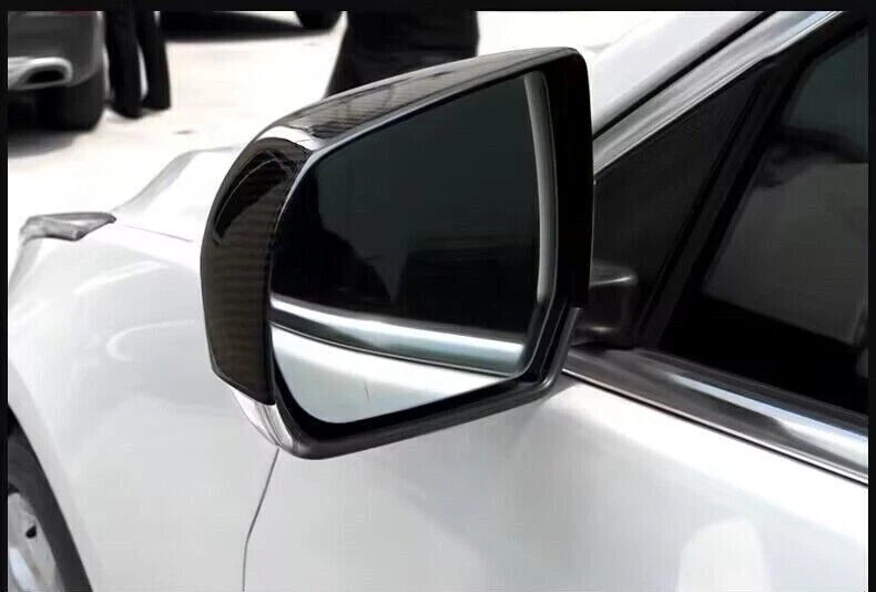 ABS Carbon Fiber Rearview Side Mirror Cover Trim for Cadillac CT4 (2020–2023)