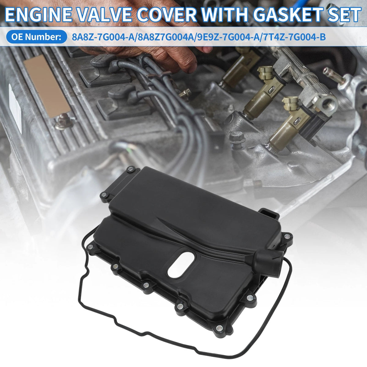 Engine Valve Cover for Ford Edge, Lincoln MKS MKT MKX MKZ (2007-2019)
