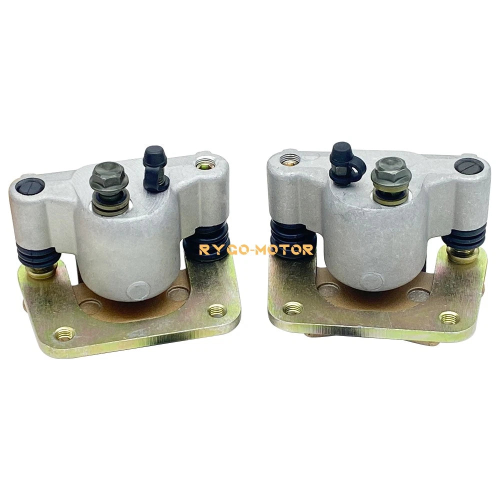 Rear Left Right Brake Calipers & Pads for Polaris Ranger (2010–2013)