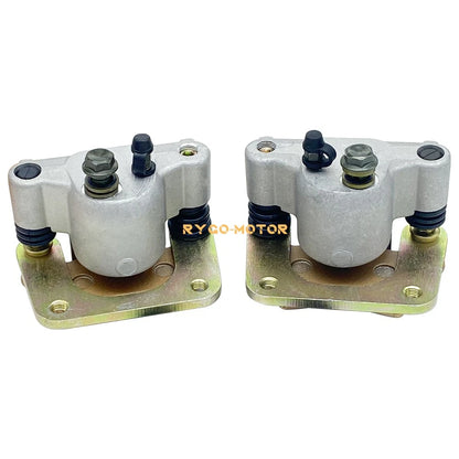 Rear Left Right Brake Calipers & Pads for Polaris Ranger (2010–2013)