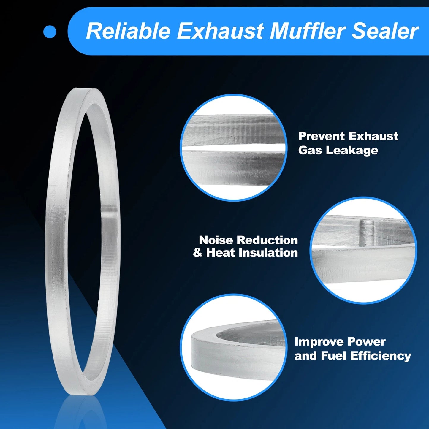Exhaust Pipe Gasket for BMW 1 2 3 4 5 6 7 Series