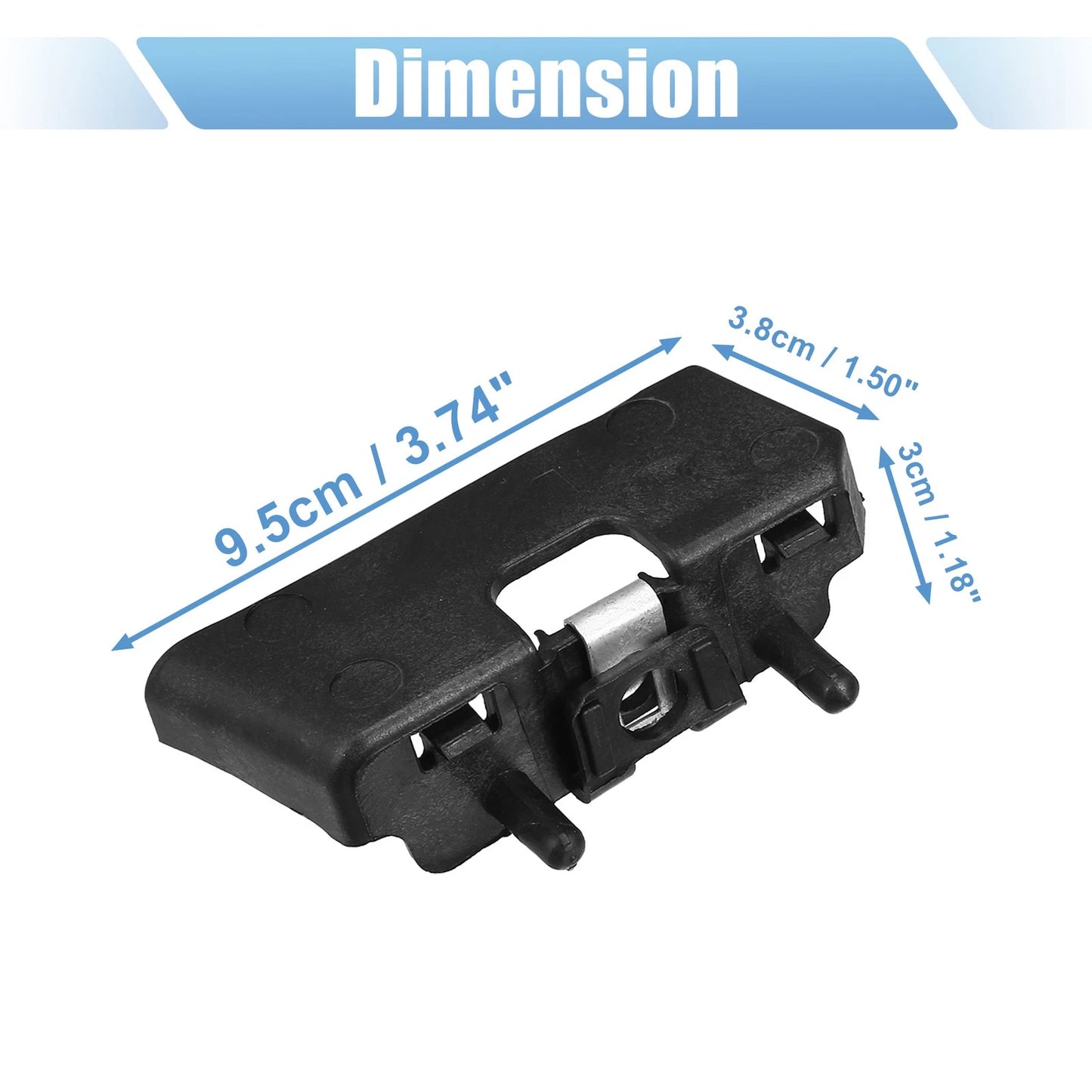 1 Pair Left and Right Front Bumper Bracket for Dodge Ram 1500
