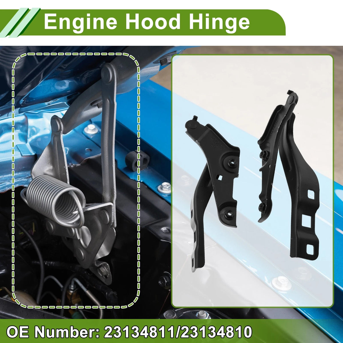 Hood Hinges for Chevrolet Malibu (2016-2023)