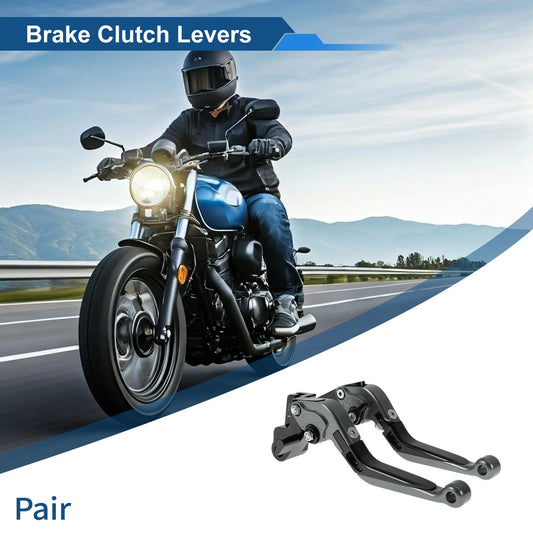 Brake Clutch Lever / Adjustable Short Long / Brake Clutch Lever for Kawasaki ER-5 (2004–2005)