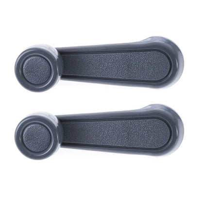 2pc L/R Window Crank Grey for Toyota Landcruiser Hilux