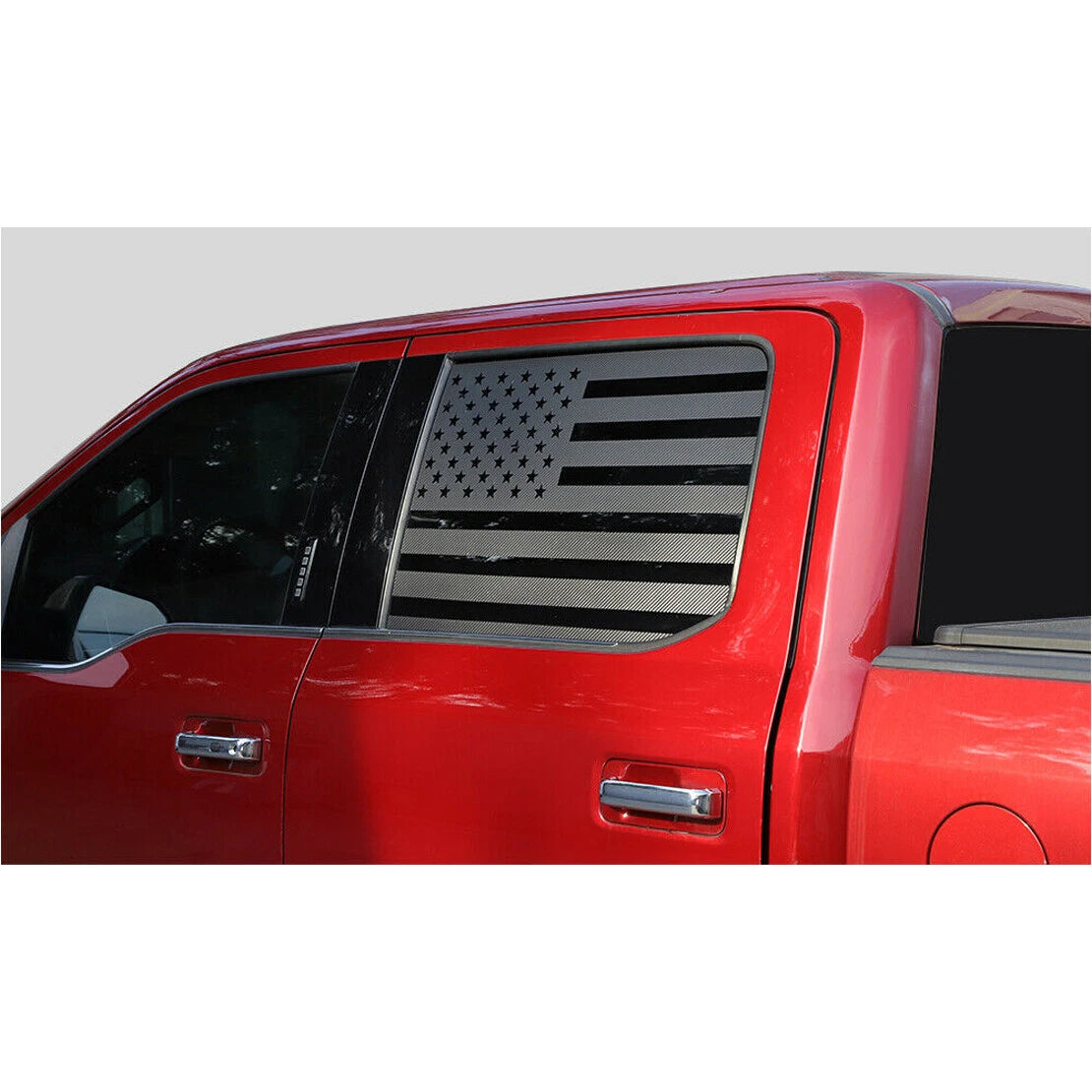 Rear Window Side Trim Decor Stickers for Ford F150 (2015-2022)