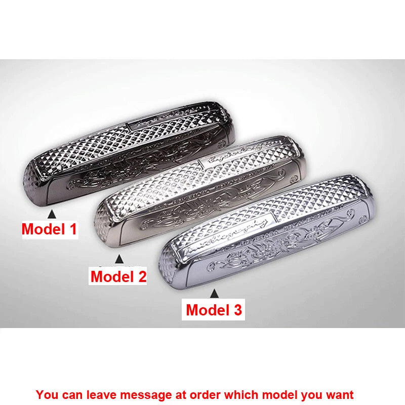 Smart Key Shell Metal Edge Strip Cover Fit For Range Rover Land Rover Remote FOB