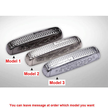 Smart Key Shell Metal Edge Strip Cover Fit For Range Rover Land Rover Remote FOB