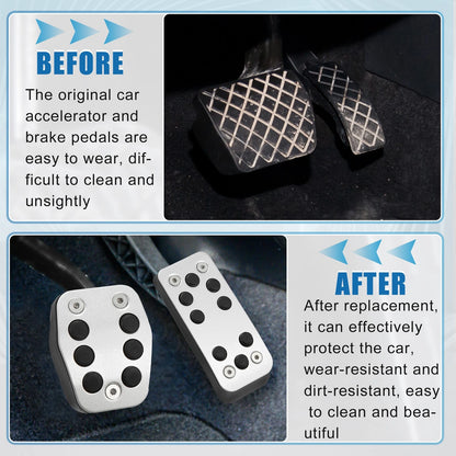 Accelerator & Brake Pedal Cover Set for Ford Focus (2014-2018)