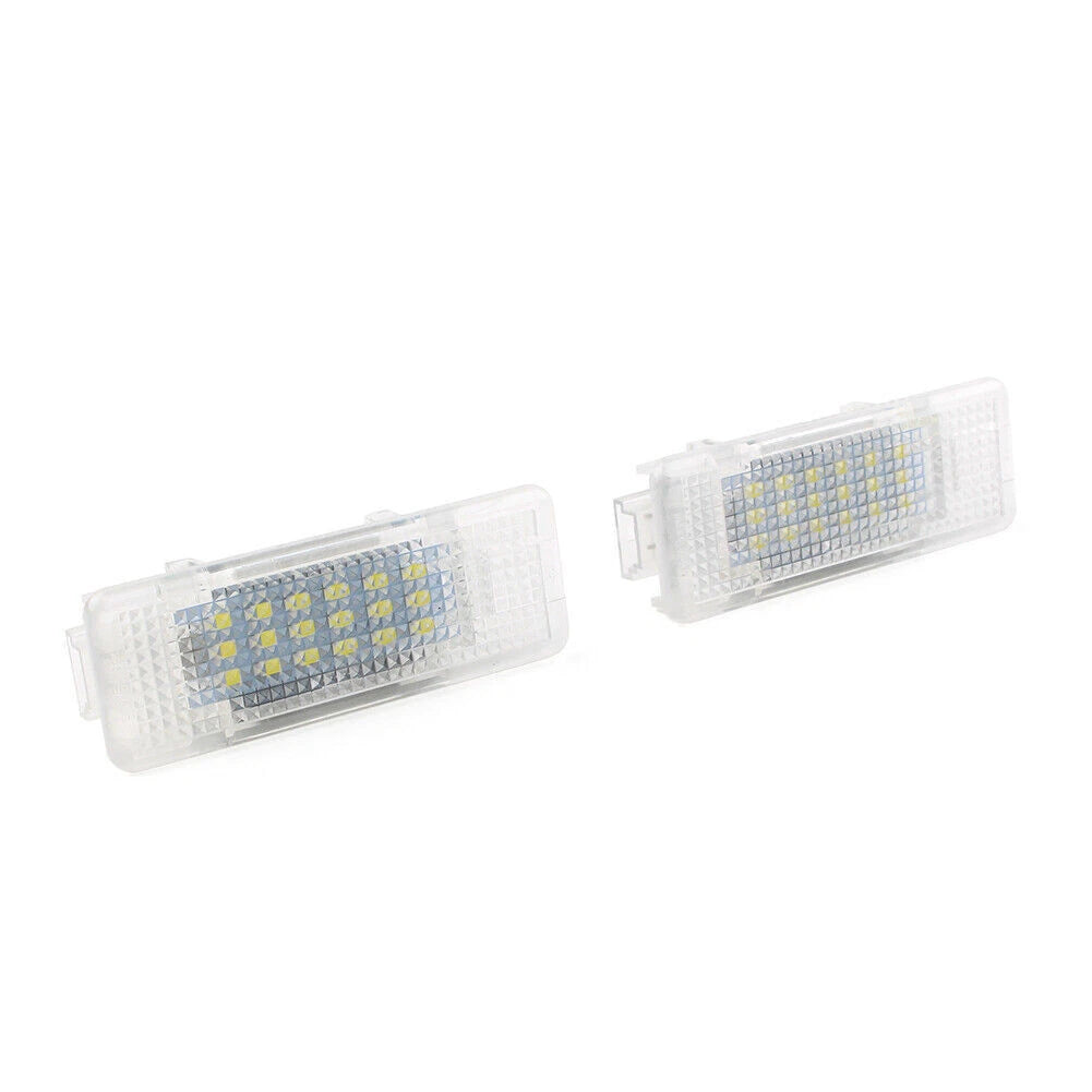 2 x White LED Door Courtesy Lights for BMW E53 X5, E39, Z8, E52 (2000-2006)