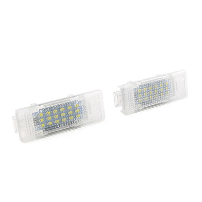 2 x White LED Door Courtesy Lights for BMW E53 X5, E39, Z8, E52 (2000-2006)