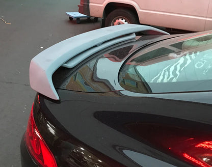 Unpainted Double Layer Rear Trunk Spoiler Wing for Jaguar XF (2012-2015)