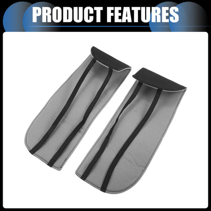 1 Pair Armrest Protector Cover Pad for BMW X5 X6 (2010-2018) Neoprene Black
