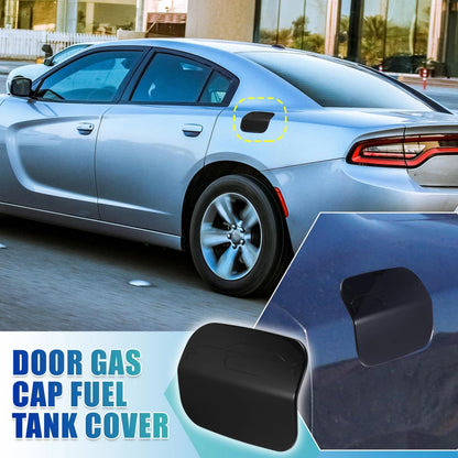 Black Fuel Tank Cover for Dodge Charger (2011-2021)