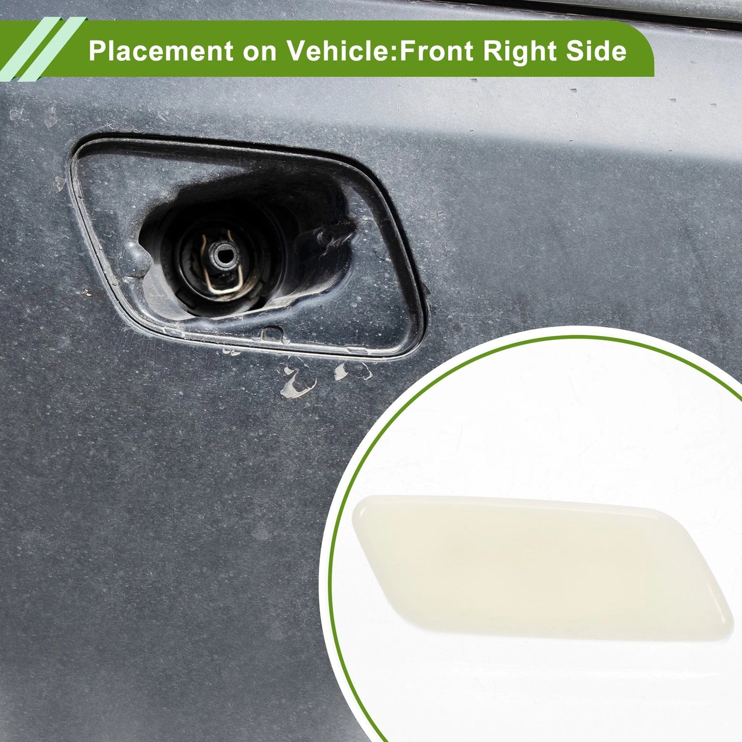 Front Right Washer Nozzle Cover for Toyota Prado (2012–2015)