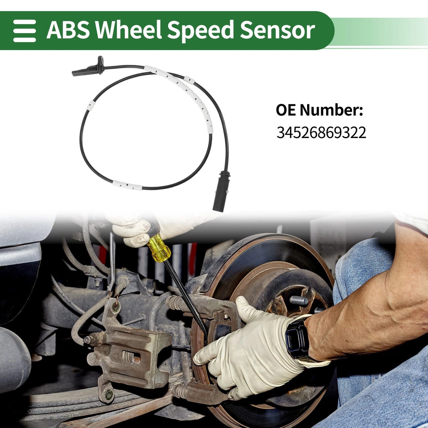 ABS Wheel Speed Sensor for BMW 230i xDrive (2017-2019)