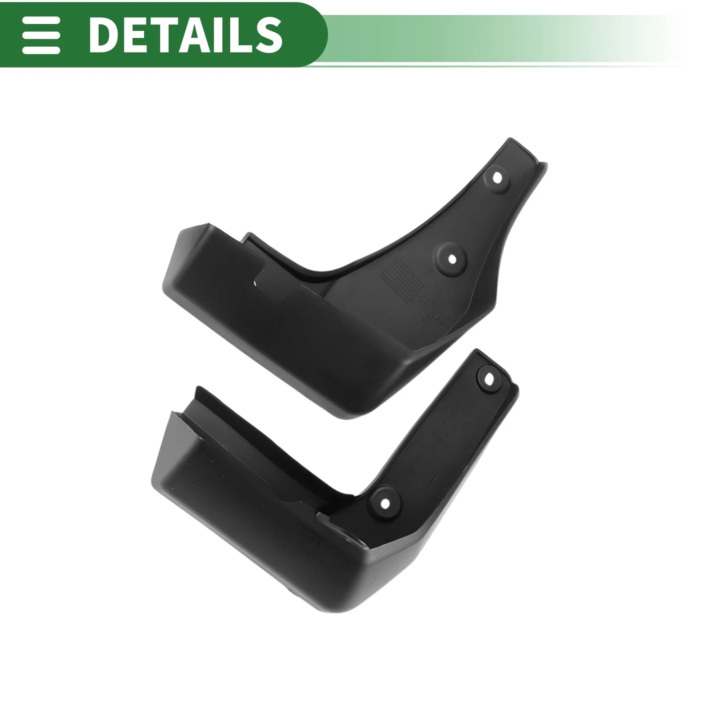 Mud Flaps Splash Guards Front & Rear for Honda City GM6 (2015-2019)