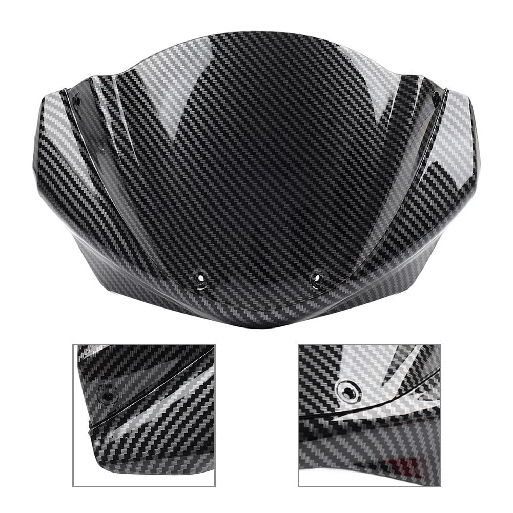 Upper Front Cowl Fairing Windshield for Ducati Monster 696 796 1100 (2008-2014)
