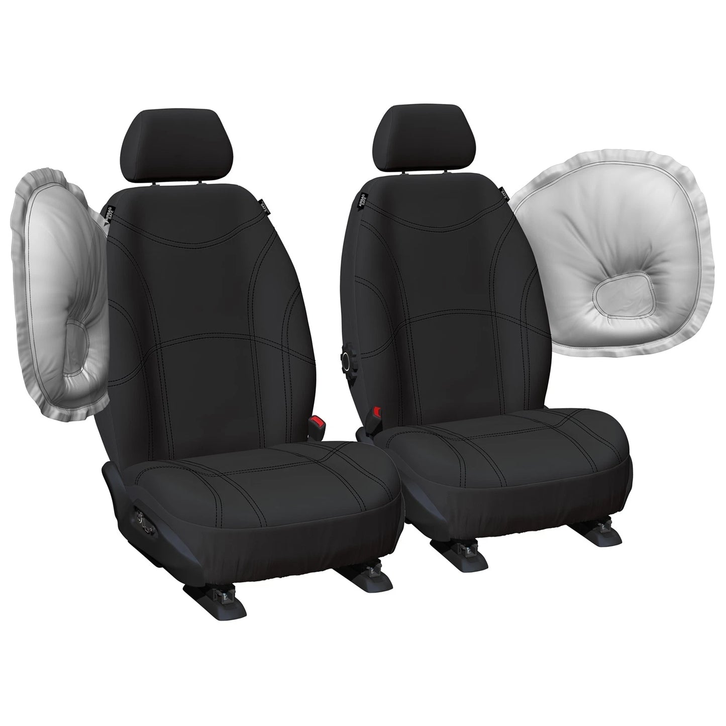 Custom Fit Neoprene Car Seat Covers for Toyota Hilux GGN15 GGN25 (2005-2015)