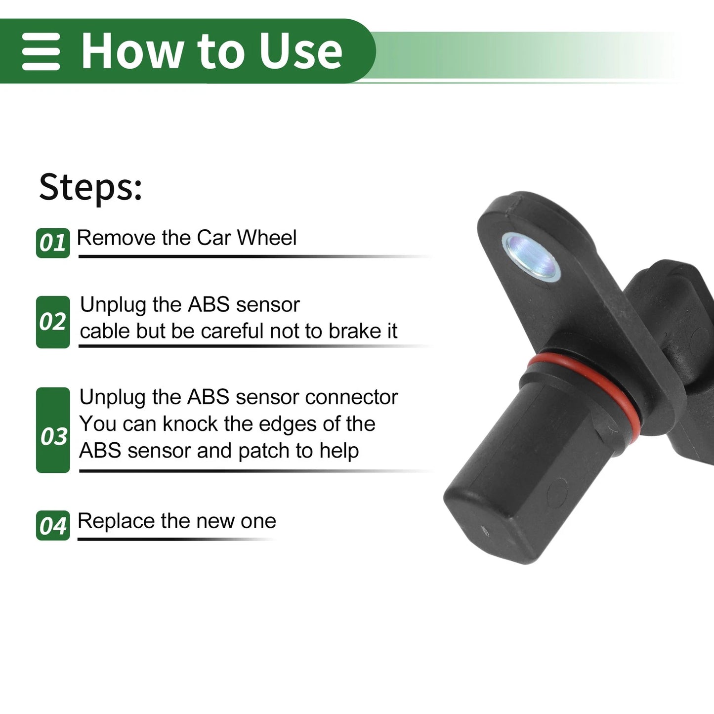 ABS Wheel Speed Sensor for Jeep Cherokee (2001-2006)